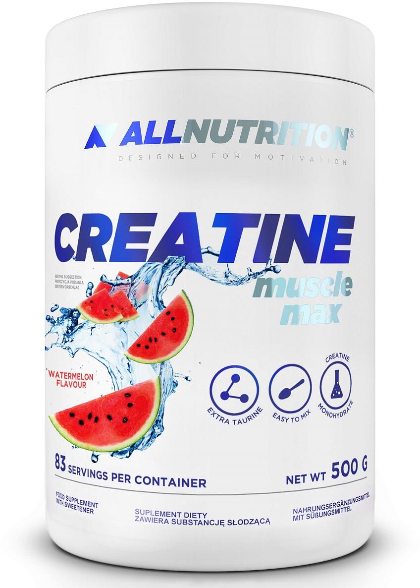 Allnutrition Creatine Muscle Max, 500 g Dose, Lemon