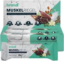 brandl Muskelriegel, 12 x 60 g Riegel, Vanille-Schoko
