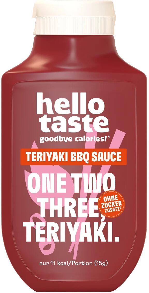 hellotaste Sauce, 300 ml Flasche, Teriyaki BBQ