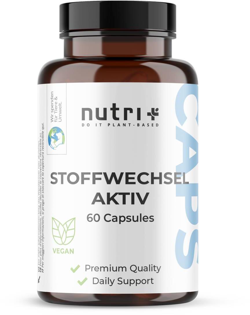 nutri+ Stoffwechsel Aktiv, 60 Kapseln