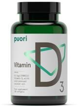 Puori D3-Vitamin D3 2500IU, 120 Kapseln