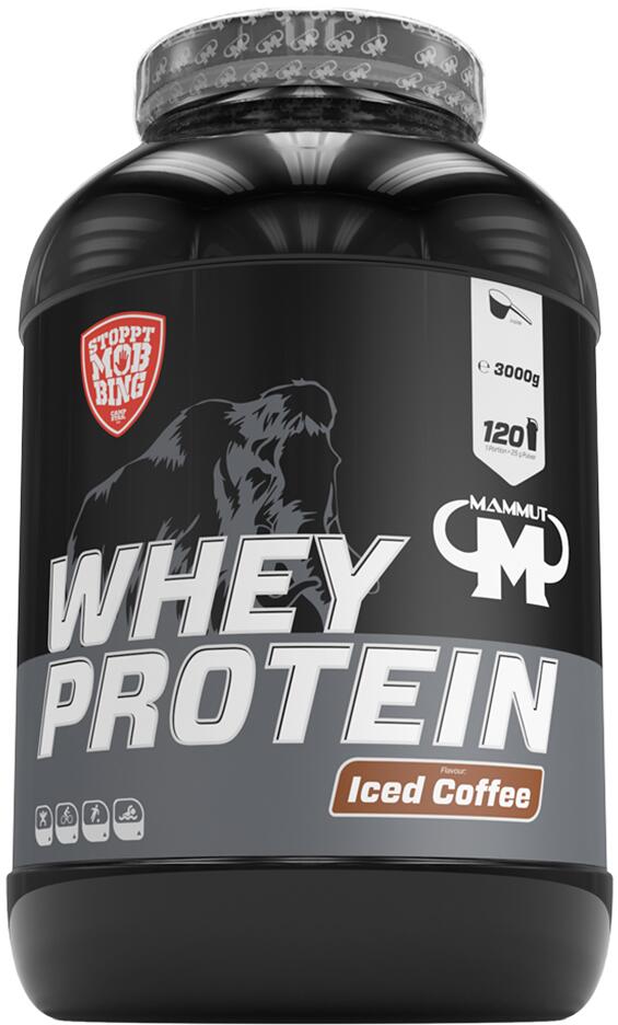 Best Body Mammut Whey Protein, 3000 g Dose, Iced Coffee