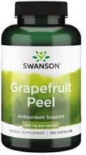 Swanson Grapefruit Peel 600 mg, 120 Kapseln