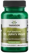 Swanson Full Spectrum St. John"s Wort 375 mg, 60 Kapseln