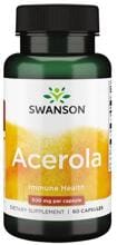 Swanson Acerola 500 mg, 60 Kapseln
