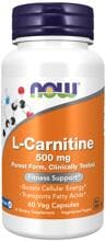 Now Foods L-Carnitine 500 mg, Kapseln