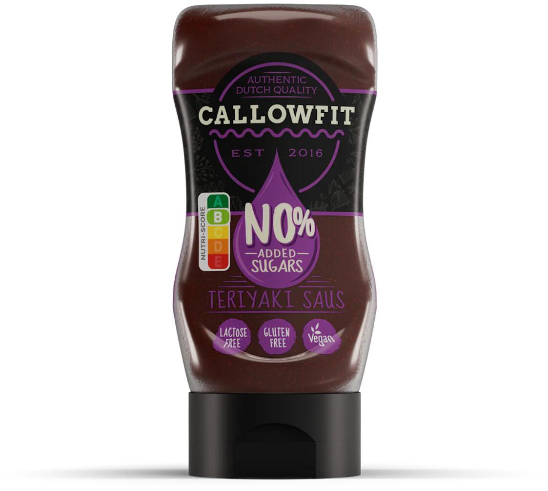 Callowfit Sauce, 300 ml Flasche, Teriyaki
