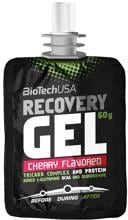 BioTech USA Recovery Energy Gel, 12 x 40 g Beutel