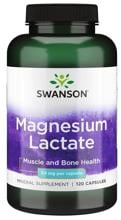 Swanson Magnesium Lactate 84 mg, 120 Kapseln