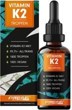ProFuel Vitamin K2 Tropfen - 1800 Tropfen, 50 ml Flasche