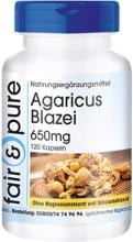 fair & pure Agaricus Blazei (650 mg), 120 Kapseln Dose