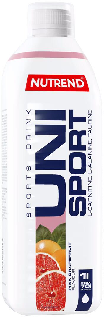 Nutrend Unisport – Sportgetränk Konzentrat, 1000 ml Flasche, Pink Grapefruit