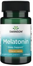 Swanson Melatonin 3 mg, Kapseln