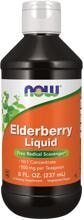 Now Foods Elderberry Liquid, 237 ml Flasche