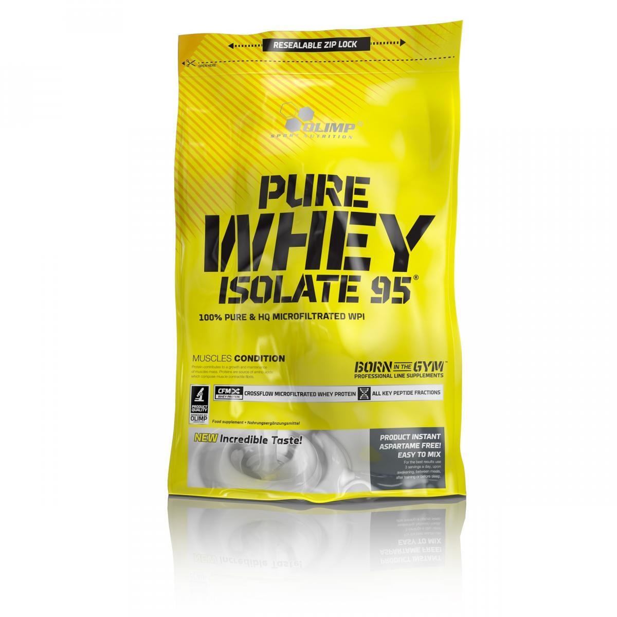 Olimp Pure Whey Isolate 95, 600 g Beutel, Vanille