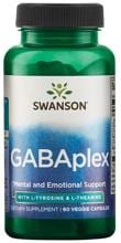 Swanson GABAplex with L-Tyrosine & L-Theanine, 60 Kapseln