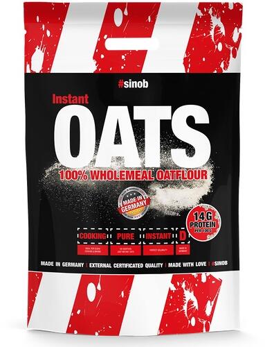 #sinob Instant Oats/Hafermehl, 4000 g Beutel, Neutral