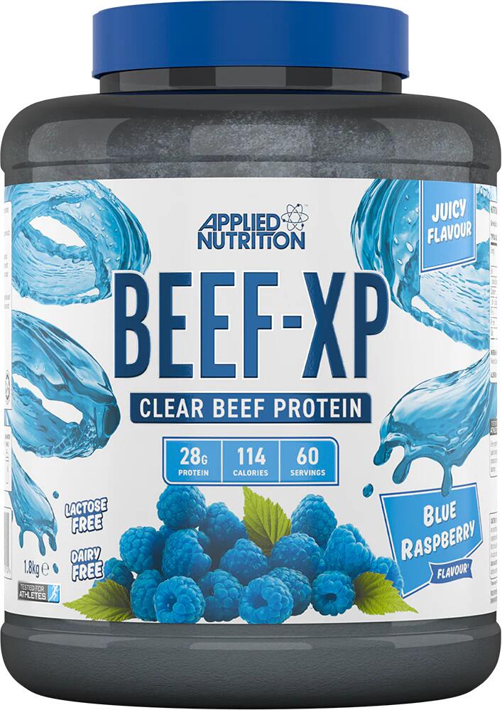 1800 Blue Raspberry Applied Nutrition Beef-XP, 1800 g Dose, Blue Raspberry bei Metasport