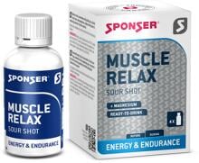Sponser Muscle Relax, 4 x 30ml Shot, Saure Gurke