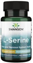Swanson L-Serine Featuring AjiPure 500 mg, 60 Kapseln