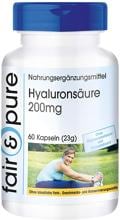 fair & pure Hyaluronsäure (200 mg), 60 Kapseln Dose