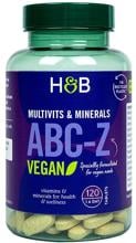 Holland & Barrett ABC-Z Vegan Multivitamin, 120 Tabletten