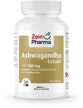Zein Pharma Ashwagandha Extrakt 500 mg, 120 Kapseln