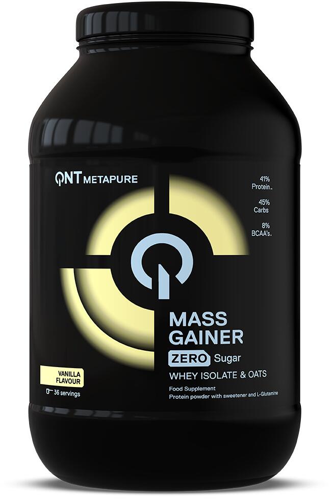 QNT Metapure Mass Gainer, 1815 g Dose, Vanilla