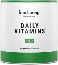 Foodspring Daily Vitamins, 100 Kapseln Dose