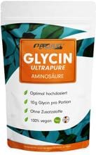 ProFuel Glycin Ultrapure Pulver, 1000 g Beutel, Geschmacksneutral