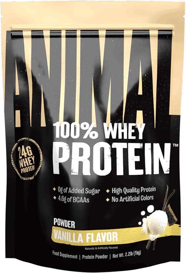 Universal Nutrition Animal Whey Protein, 1000 g Beutel, Vanilla