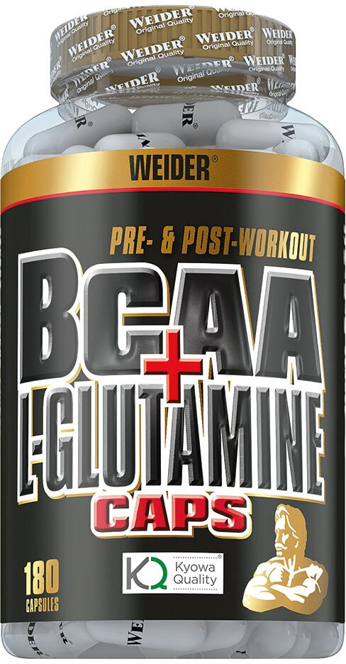 Joe Weider BCAA + L-Glutamine Caps, 180 Kapseln