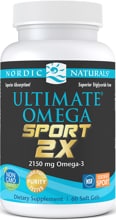 Nordic Naturals Ultimate Omega 2X Sport, 60 Softgels, Lemon