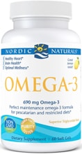 Nordic Naturals Omega-3 (Fischgelatine), 60 Softgels, Lemon