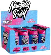 Naughty Boy Menace Pre-Workout Shot, 12 x 60 ml Shots