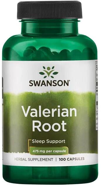 Swanson Valerian Root 475 mg, 100 Kapseln