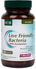 Holland & Barrett Live Friendly Bacteria with Acidophilus, 120 Kapseln
