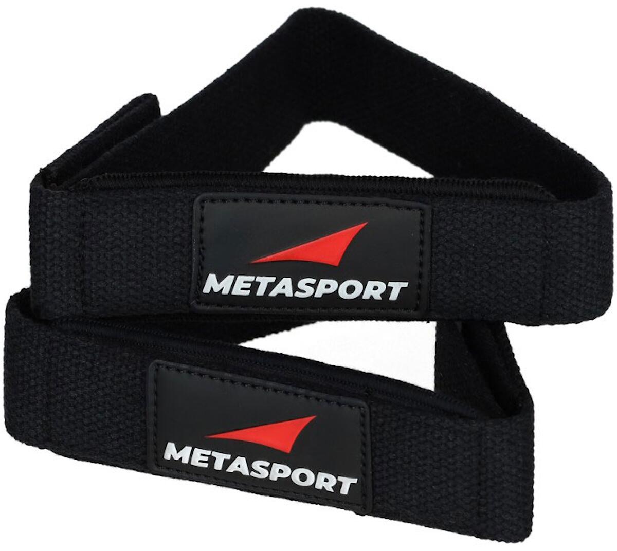 Metasport Zughilfen aus Baumwolle, Schwarz