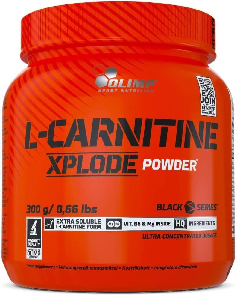 Olimp L-Carnitine Xplode Powder, 300 g Dose, Kirsche