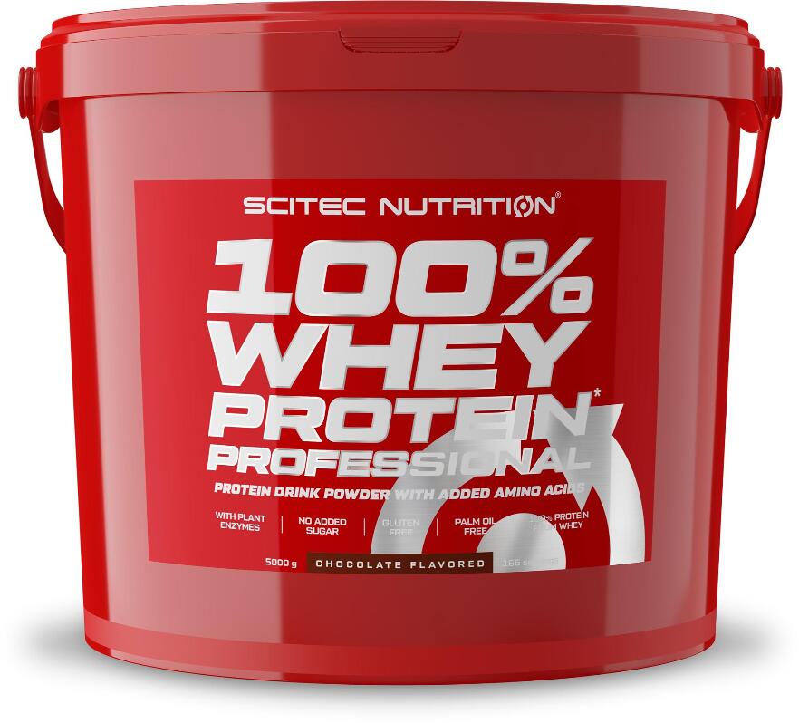 Scitec Nutrition 100% Whey Protein Professional, 5000 g Eimer, Schokolade