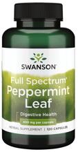 Swanson Full Spectrum Peppermint Leaf 400 mg, 120 Kapseln