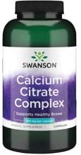 Swanson Calcium Citrate Complex 250 mg, Kapseln