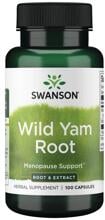 Swanson Wilde Yam Root, 100 Kapseln