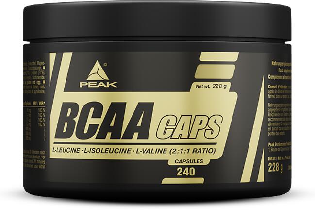 Peak Performance BCAA Caps, 240 Kapseln