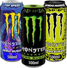 Monster Energy Original Zero Sugar, 12 x 500 ml Dose (inkl. 3,- Euro Pfand)