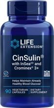 Life Extension CinSulin with InSea2 and Crominex 3+, 90 vegetarische Kapseln
