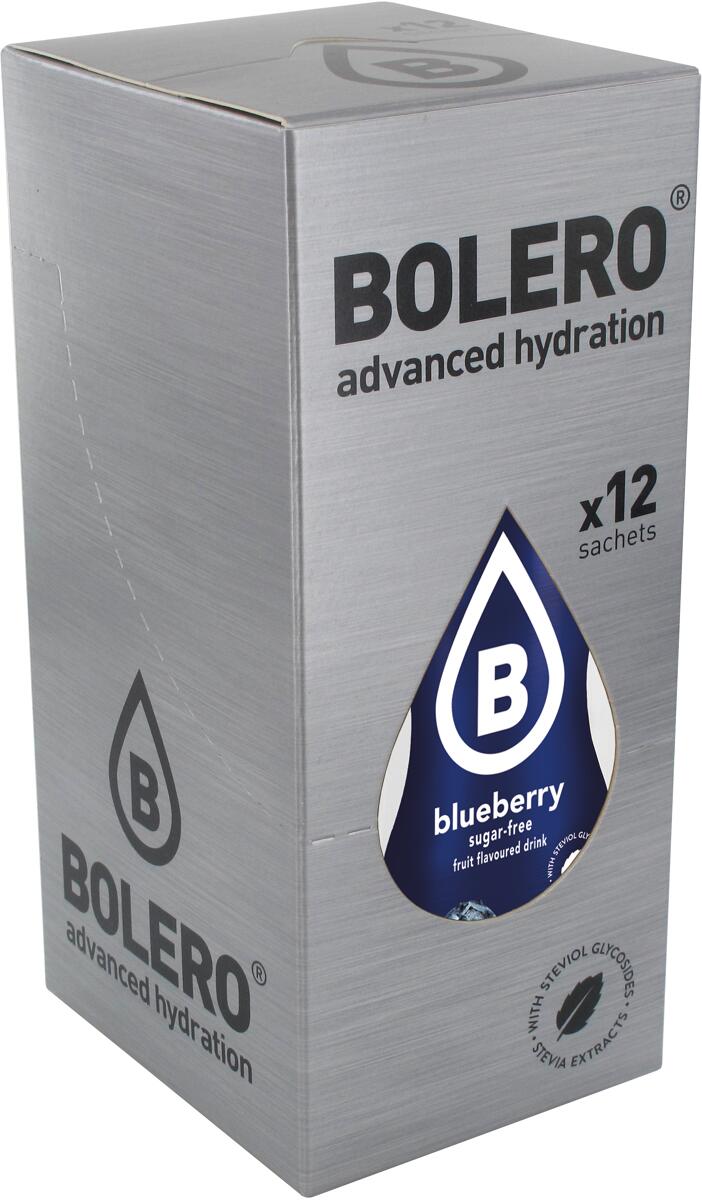 Bolero Drinks Getränkepulver, 12 x 9 g Sachets, Heidelbeere