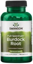 Swanson Full Spectrum Burdock Root 460 mg, 100 Kapseln