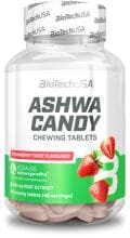 BioTech USA Ashwa Candy, 90 Kautabletten, Strawberry Twist