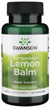Swanson Full Spectrum Lemon Balm 500 mg, 60 Kapseln